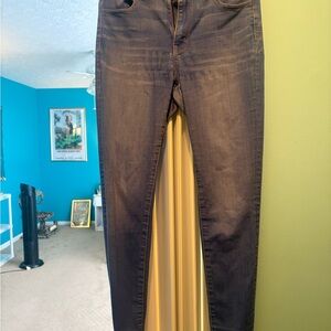 AE Bright Blue Skinny Jeans